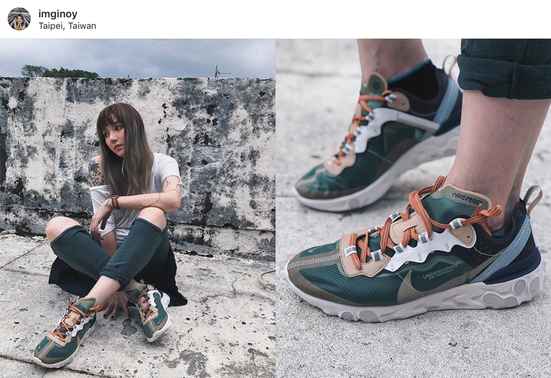 Undercover,Nike React Element 87,MOSCOT