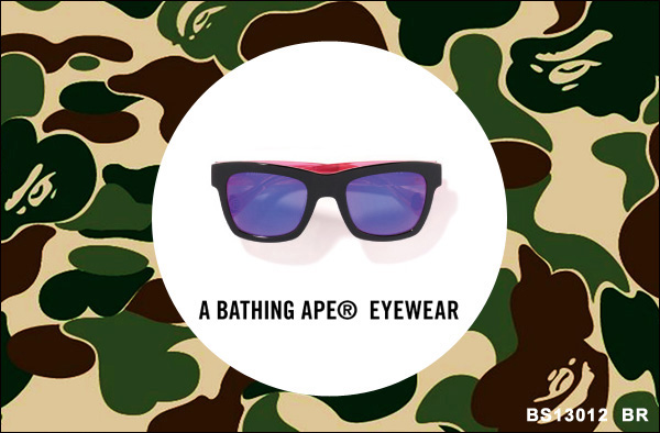 **A Bathing Ape EYEWEAR BS13012 BR